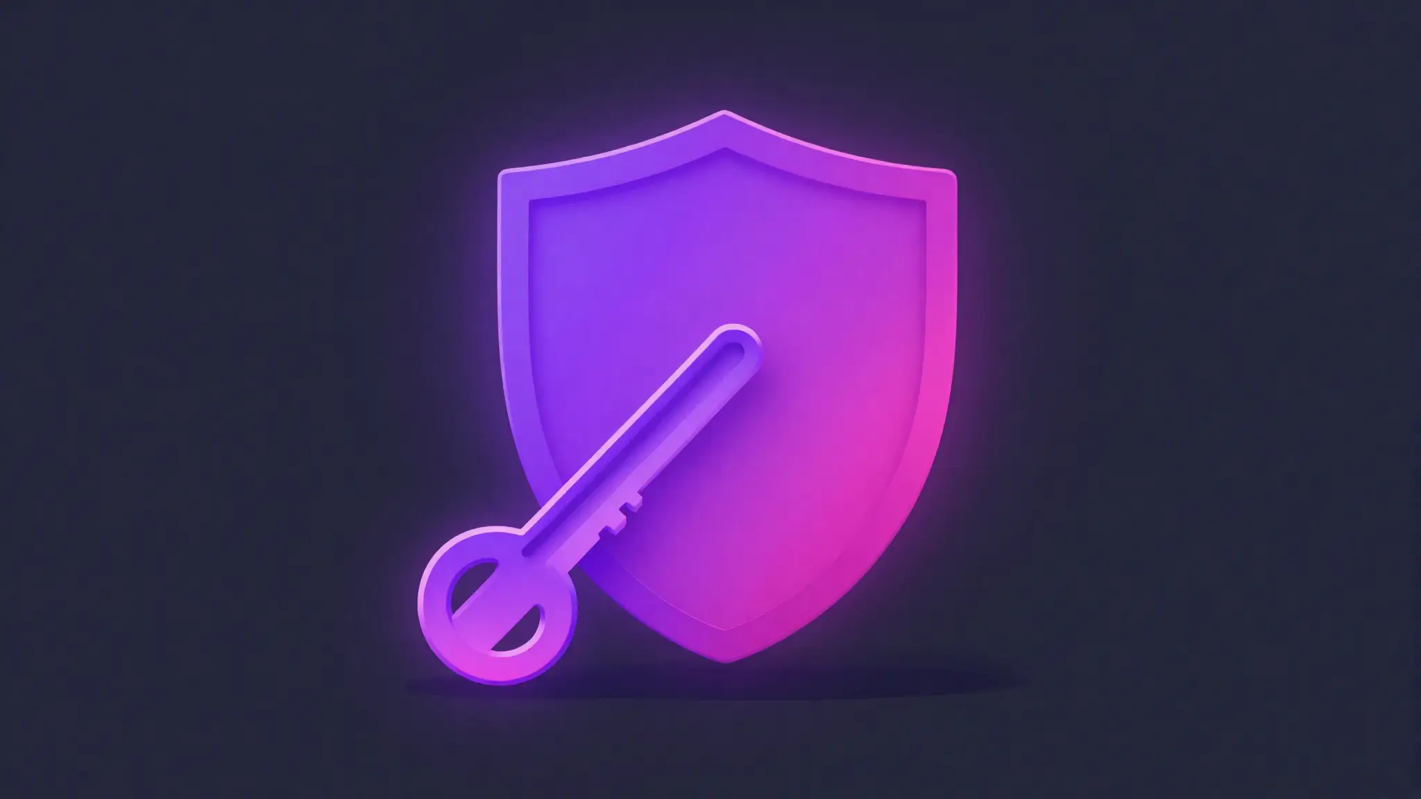 Ilustración de una llave y un escudo